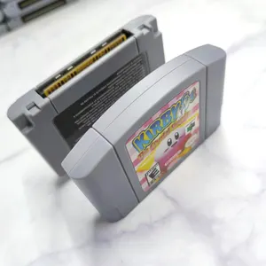 32 bit n64 gioco cartuccia gioco di carte retrò KIRBY 64 i frammenti di cristallo videogiochi di carta per Nintendo 64