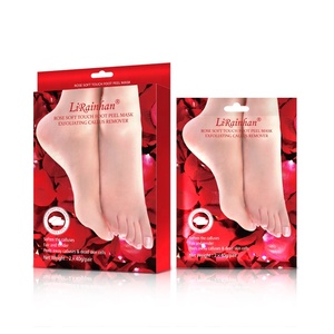 Rose Baby Spa Sock <span class=keywords><strong>Masque</strong></span> <span class=keywords><strong>pour</strong></span> les pieds <span class=keywords><strong>Masque</strong></span> exfoliant <span class=keywords><strong>pour</strong></span> les pieds infusé de vitamine C <span class=keywords><strong>pour</strong></span> adultes - Product Image 1