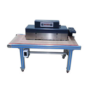 Machine de conditionnement thermorétractable automatique de machine de manchon thermorétractable en PVC haute performance - Product Image 1