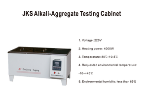 Kabinet Pengujian Alkali-Aggregate Peralatan Laboratorium Geoteknik untuk Pengujian Reaktivitas Alkali Agregat Beton - Product Image 2