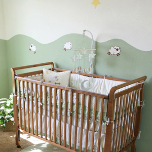 <span class=keywords><strong>Mobile</strong></span> de berceau en feutre pour bébés-étoiles, <span class=keywords><strong>Mobile</strong></span> de crèche de lune pour garçon ou fille, <span class=keywords><strong>Mobile</strong></span> de berceau en feutre moderne pour cadeau de Baby Shower - Product Image 4