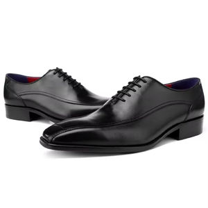 Chaussures habillées élégantes pour hommes en cuir véritable, respirantes, pour le bureau, les mariages - Product Image 6