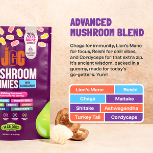 Extracto de hongo vegano orgánico Leones Reishi Maitake Suplementos Gomitas para Focus Energy Mushroom Gummies Candy Etiqueta privada - Product Image 3