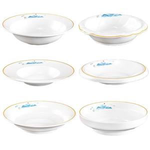 Plato comercial Plato de sombrero de paja de melamina Plato hondo para aperitivos Pasta Sopa Salchicha de sangre de pescado en Escabeche - Product Image 4