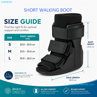 Botte de marche pneumatique médicale Cam Walker pour fracture de la cheville, fracture de stress, récupération post-fracture, support orthopédique CE