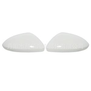 ฝาครอบกระจกมองข้างสำหรับรถยนต์ Volkswagen Jetta ปี 19-25 รุ่น 17A857537 17A857538 วัสดุ ABS สีขาว ซ้าย-ขวา - Product Image 1