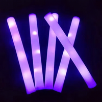 Neue LED-Leuchtstäbe Party-Zubehör Schaumstoff-Leuchtstäbe UV-Druck Individuelles Logo Konzert Festliche Veranstaltungen Werbegeschenke