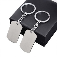 Fabricant Grossiste Chine Porte-clés Publicitaires en Acier Inoxydable Personnalisables Gravure Code QR Pendentifs Promotionnels pour Entreprises