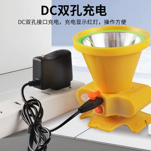 Linterna Frontal de Buceo Recargable de Iones de Litio, Haz de Luz Potente y Enfocado, Iluminación para Exteriores, Interruptor Doble, Portátil - Product Image 4
