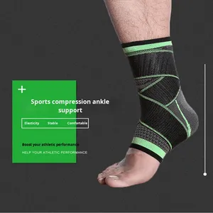 Nuevos deportes al aire libre Nylon Tobillera Correa Transpirable Compresión gruesa Tobillo Soporte Ciclismo Deportes Estabilizador Protector - Product Image 1