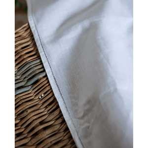 Cubrecama Doble de Lino Blanco con Bordado Floral, Disponible en Tamaños Queen, King y Twin, para Uso Doméstico, Jacquard Patchwork - Product Image 4