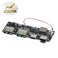 Batterie externe 22,5 W avec 5 ports, module d'alimentation mobile à charge rapide bidirectionnelle, carte de circuit imprimé, kit de carte mère DIY, QC4 PD3.0