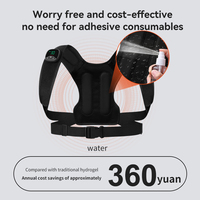 Correcteur de posture EMS à impulsions pour le dos et la nuque, masseur électrique pour les trapèzes et les muscles
