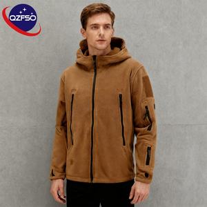 Top de lana para exteriores a la moda de otoño e invierno, acolchado y grueso para mantener el calor y el frío, Chaqueta de algodón con capucha Popular para hombres - Product Image 1