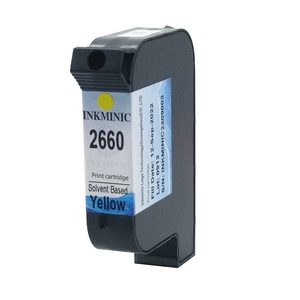 Cartouches d'encre jaune à base de solvant 12,7 mm 2660 pour imprimantes jet d'encre en ligne Tij2.5 – Vente chaude - Product Image 5