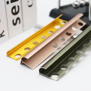 Foshan Factory High Quality Aluminium Edge Strip Trim Tile Accessories