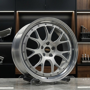 Ruedas Personalizadas de Dos Piezas Forjadas GUDE, 18, 19, 20 Pulgadas, con Diseño Cóncavo para <span class=keywords><strong>BMW</strong></span> <span class=keywords><strong>M3</strong></span>, Corvette C8, Audi RS6, Mercedes C63 - Product Image 1