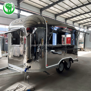 Remorque Air Catering Stream Concession Trailers Remorque entièrement équipée pour la restauration à vendre Pizza cuite OvenFood Truck - Product Image 1