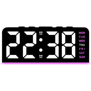 Reloj de Mesa Digital LED Inteligente con Iluminación de 24 Horas OEM/ODM para Decoración de Dormitorio, Relojes Inteligentes para Escritorio y Mesa - Product Image 1