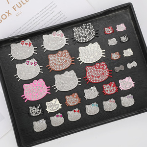 KT Cat DIY เพชรแบนอุปกรณ์เสริมเคสโทรศัพท์ถ้วยน้ำเสน่ห์งานฝีมือเรซินสำหรับตกแต่งหน้า HK - Product Image 1