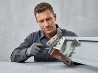 Support de fixation industriel sur mesure en acier galvanisé, aluminium et acier inoxydable pour équipement et machines