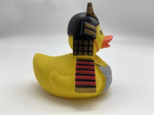 <span class=keywords><strong>Pato</strong></span> de Goma Amarillo Personalizado Unisex de 8 cm, Juguete de Baño, <span class=keywords><strong>Pato</strong></span> Faraón <span class=keywords><strong>Egipcio</strong></span> con Sonido al Apretar - Product Image 2