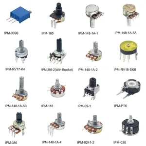 Potentiomètre rotatif WH137-1AK-1 avec interrupteur parfait pour le contrôle de la vitesse du ventilateur