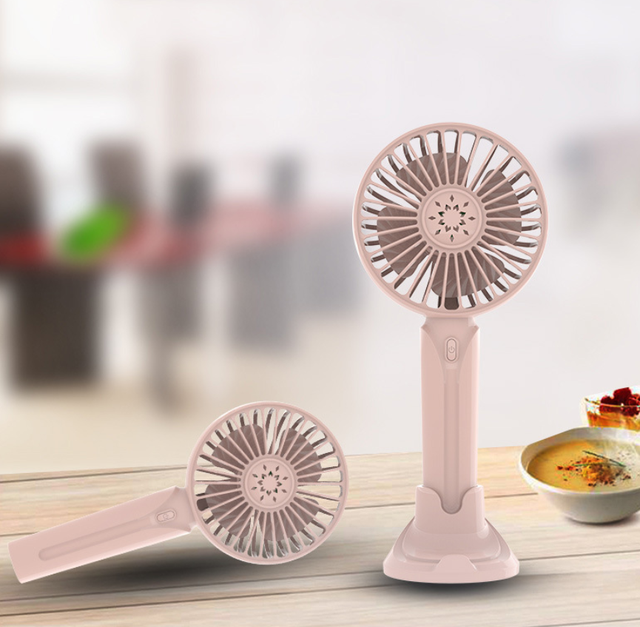 Explosive Handheld Fan Desk Desktop Usb Rechargeable Portable Mini Silent Fan