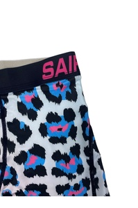 Boxers mi-taille respirants en Spandex et Polyester à imprimé léopard pour hommes, style décontracté, sur mesure, pour l'export. - Product Image 5