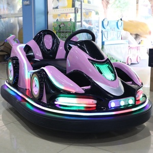 รถบั๊มพ์ไฟฟ้าสำหรับเด็ก ของเล่นรถดริฟท์ไฟ LED สำหรับสวนสนุก พร้อมรีโมทคอนโทรล วัสดุโลหะ มีขาย - Product Image 3