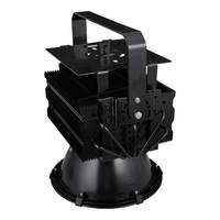 Projecteur LED SMD étanche IP65 en aluminium de la série A23E, 100W-500W, design carré, haute luminosité