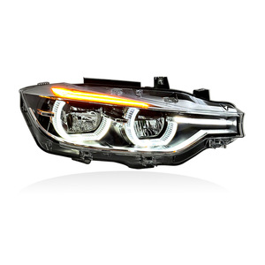 Luces LED DRL Blancas y Amarillas de 12V 6000K para Faros Delanteros de la Serie 3 F30 F35, Modelo 13-18, Estilo Modificado Tipo Cuchara, Nuevas - Product Image 2