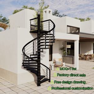 계단 산업 나선형 계단 컴팩트 계단 계단 사다리 미끄럼 방지 계단 로프트 계단 화강암 계단 - Product Image 1