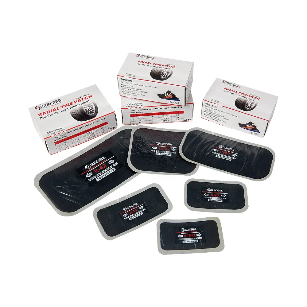 Usa Type Truck Sale Patches Reparatur Radial Passagier & LKW Reparaturen Reifen Cold Hot Patch