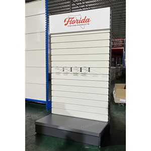 Slat tường hiển thị đứng phần cứng cửa hàng hiển thị kệ kim loại dụng cụ cầm tay phụ kiện <span class=keywords><strong>slatwall</strong></span> kệ - Product Image 3