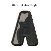 핫세일 맞춤 자수 트윌 3D 카모플라주 다리미 부착 패치 (의류 원단 디자인용) - Product Image 4