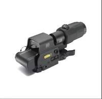 Lunette de visée point rouge réflexe multi-couches en alliage d'aluminium à grossissement 3X HD de haute qualité, réglable, hybride, pour la chasse en extérieur