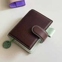 Carpeta económica con diseño personalizado de contraste de colores A6 A7 A8, funda para cuaderno pequeño, venta al por mayor, bajo MOQ