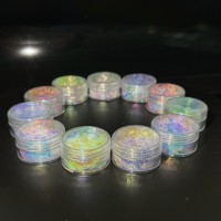 Les pigments phosphorescents brillent dans la peinture caméléon en poudre sombre grippe électroluminescente inorganique