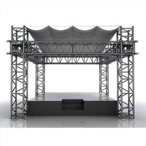 Spigot Truss Portique En Alliage D'aluminium Support Publicitaire <span class=keywords><strong>But</strong></span> Porte Mur Led Éclairage De Scène Truss Affichage - Product Image 1