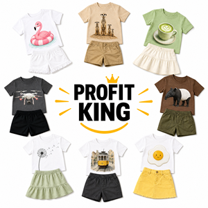 Lote Mixto de Ropa de Verano para Niños, Venta al Por Mayor, Niños y Niñas de 0 a 12 Años, Estilos Surtidos para Compradores Globales, Mezcla Aleatoria - Product Image 1
