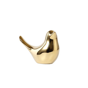 Ins – petits ornements créatifs en céramique dorée, décoration <span class=keywords><strong>de</strong></span> <span class=keywords><strong>salle</strong></span> <span class=keywords><strong>de</strong></span> <span class=keywords><strong>bain</strong></span>, salon, vente en gros, 2023 - Product Image 5