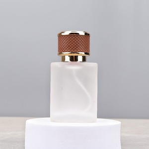 30ml 50ml chai rỗng cơ thể mờ da cap Refill phun Báo Chí xuống cơ chế vít đầu Nước hoa Matte Trắng chai - Product Image 2