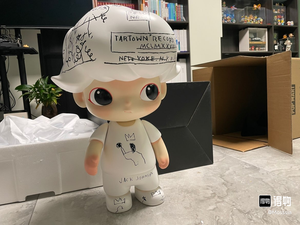 POP MART Original 100% Just DIMOO Jean-<span class=keywords><strong>Michel</strong></span> Basquiat Collection New Condition Cartoon Toy en ABS PVC EVA Material - Product Image 6