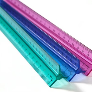 Regla de Plástico Recta de Alta Calidad, 30 cm, Varios Colores, para Estudiantes, Oficina y Escuela - Product Image 1