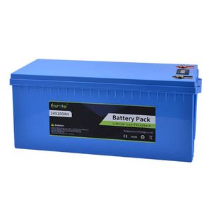 แบตเตอรี่ลิเธียมไอออนไอรอนฟอสเฟต 24V 200ah 12V 200Ah 25.6v 200ah สำหรับเก็บพลังงานแสงอาทิตย์แบบ Deep Cycle - Product Image 2