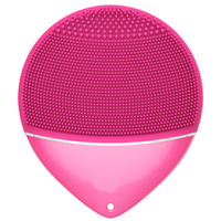Brosse nettoyante électrique sonique portable IPX6, rechargeable, en silicone, pour le visage, masseur universel à 5 fréquences