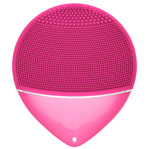 Cepillo de limpieza Facial eléctrico sónico IPX6 portátil, masajeador de limpieza Facial de silicona recargable para el cuidado de la piel del Spa - Product Image 4