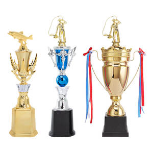 Trofi Plastik Ikan Mas Emas Pengiriman Cepat Lebih Murah untuk Lomba Latihan Memancing - Product Image 3