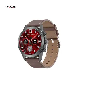 TKYUAN Factory DT70 + all'ingrosso BT phone call HD full round large touch screen multi function smart watch smartwatch